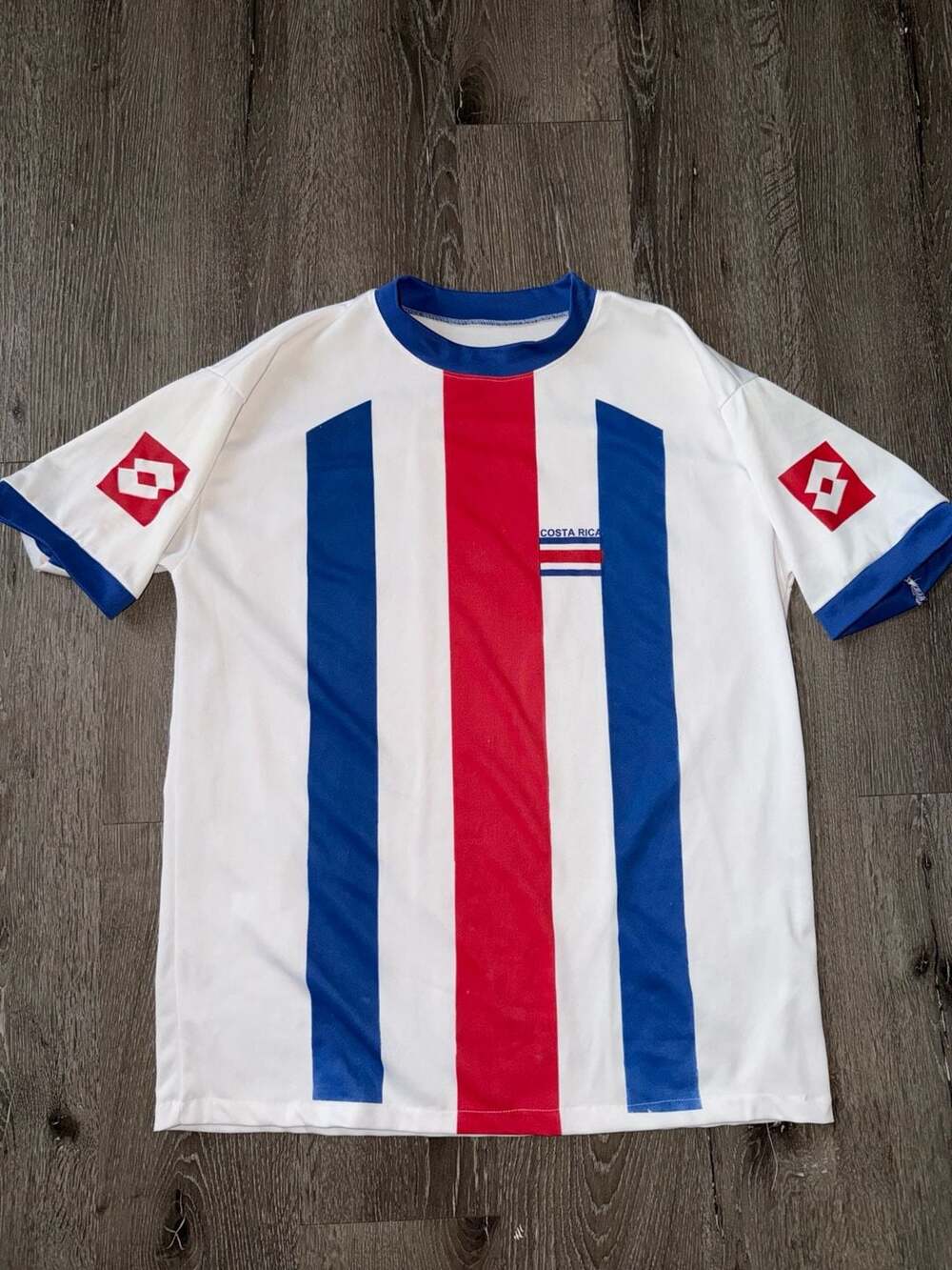 Lotto Costa Rica National Team Soccer Jersey Shirt